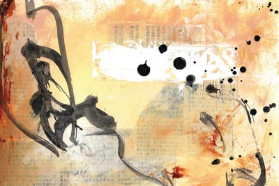 Carols Play Painting I by Deb Chaney canvas print