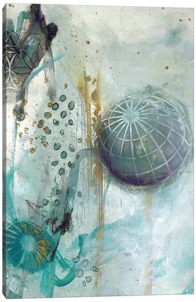 Fly Me To The Moon Canvas Art Print - Deb Chaney