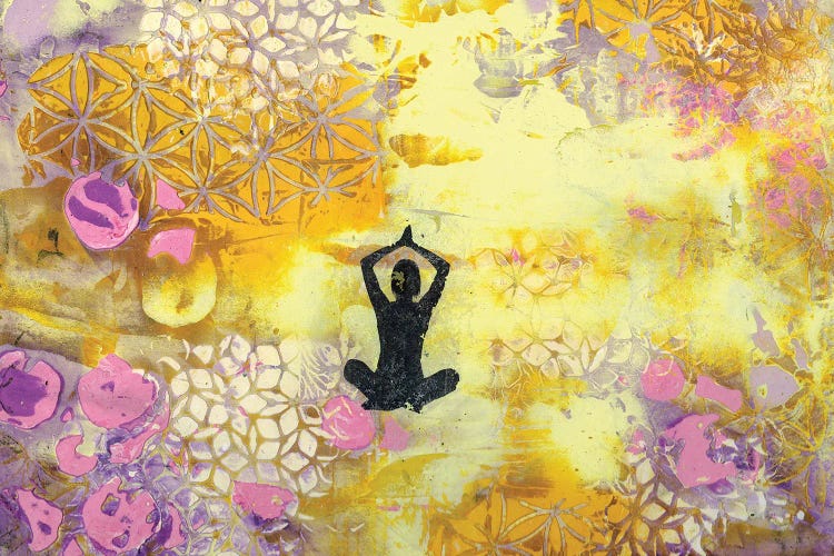 I Remember To Meditate by Deb Chaney wall art