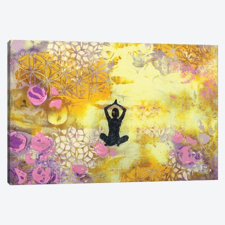 I Remember To Meditate Canvas Print #DCH30} by Deb Chaney Canvas Art
