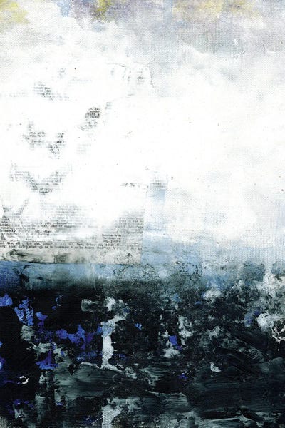 Rough Waters by Deb Chaney framed canvas print