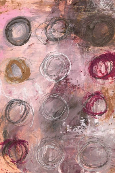 Sister Circles (Little Gem Cicles) by Deb Chaney canvas print