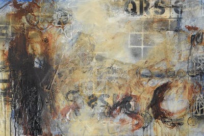 Biwti by Deb Chaney framed canvas print