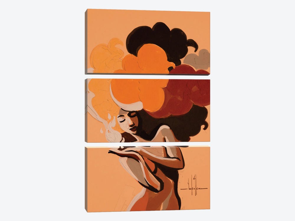Find Your Flame by David Coleman Jr. 3-piece Canvas Wall Art