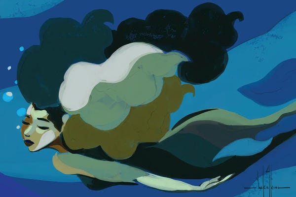 Calm Beneath The Surface: Keep Swimming by David Coleman Jr.