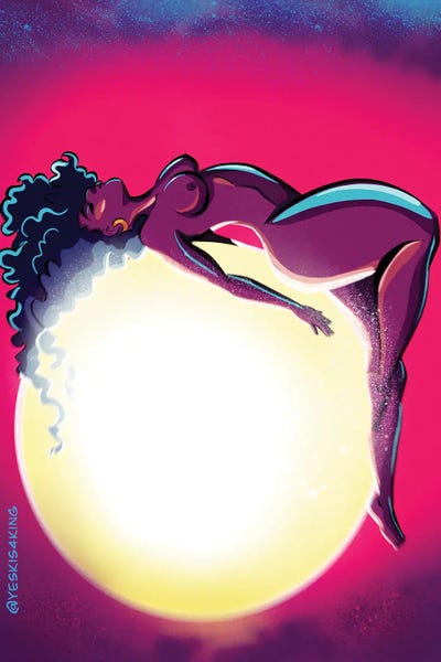 David Coleman Jr.: Nude On The Moon by David Coleman Jr.