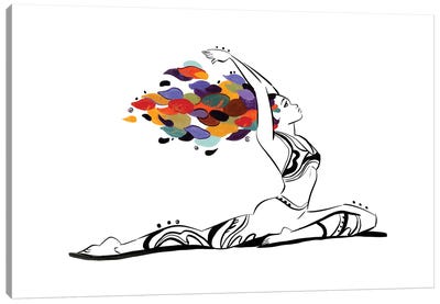 Release Canvas Art Print - Yoga Art