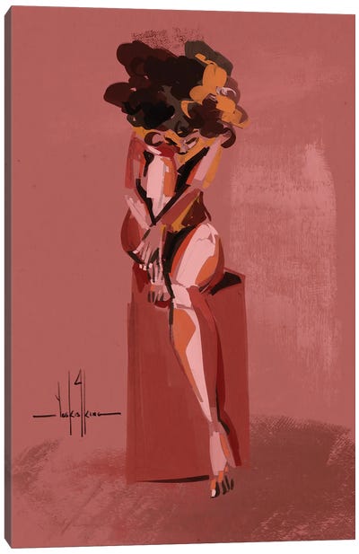 Time For Growth Canvas Art Print - Nude Art