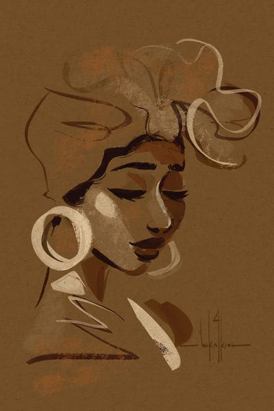 Caring by David Coleman Jr. framed canvas print