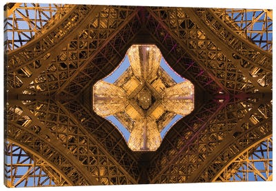 Eiffel Tower IV Canvas Art Print - Paris Photography