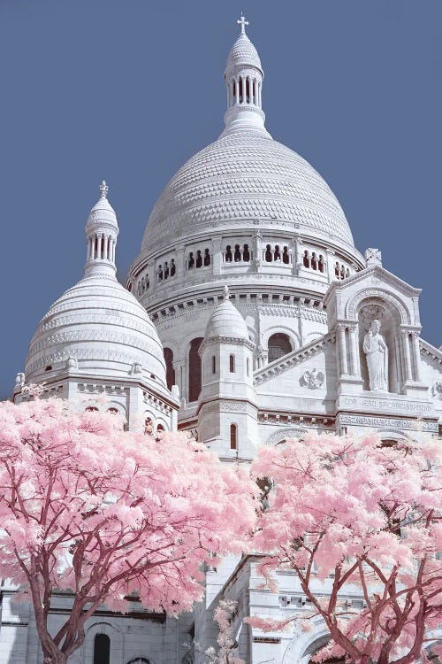 Sacre Coeur Infrared by David Clapp wall art