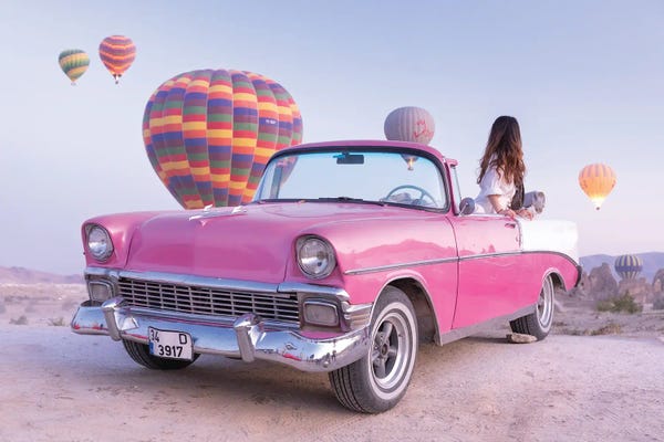 David Clapp: Classic Car Cappadocia II by David Clapp