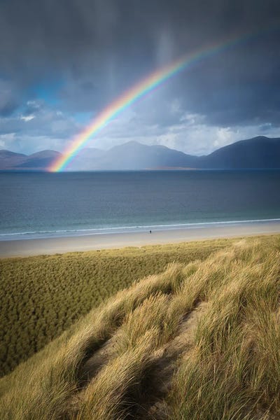 Rainbows: Luskentyre Rainbow II by David Clapp