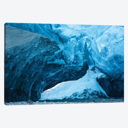 Iceland Ice Cave I Canvas Print #DCL22} by David Clapp Canvas Art Print