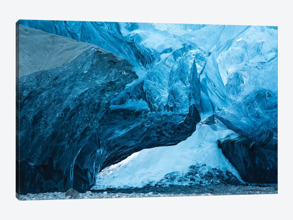 Iceland Ice Cave I by David Clapp 1-piece Canvas Print