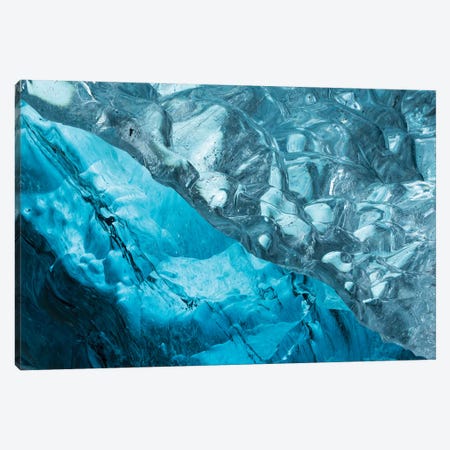 Iceland Ice Cave II Canvas Print #DCL23} by David Clapp Canvas Print