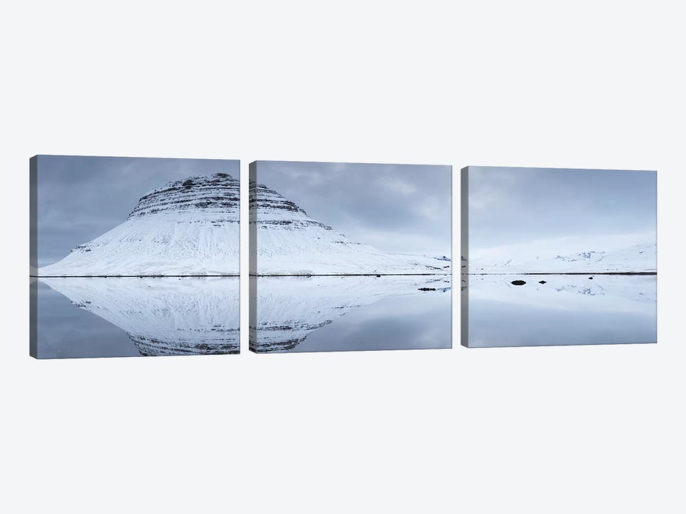 Iceland Snaefellsnes Kirkjufell XXV by David Clapp 3-piece Canvas Print