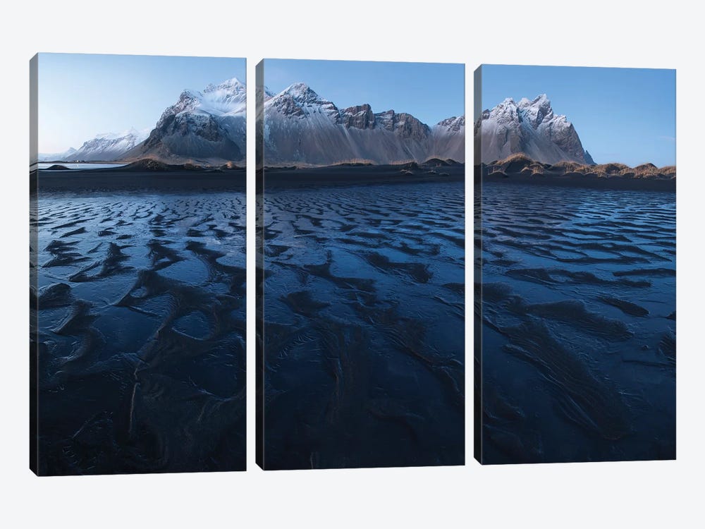 Iceland Stoksnes I by David Clapp 3-piece Canvas Artwork