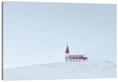 Iceland Vik Church XIV Canvas Art Print