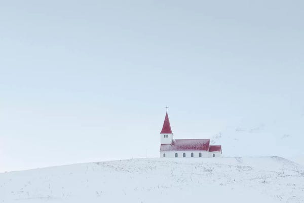 David Clapp: Iceland Vik Church XIV by David Clapp