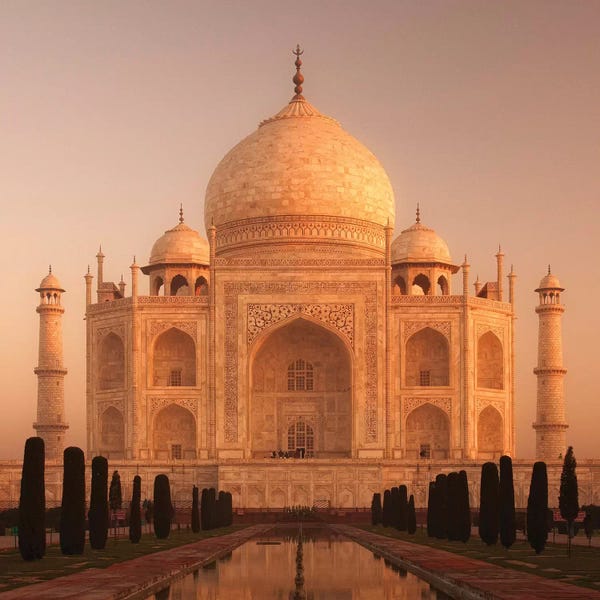 Taj Mahal: India Agra Taj Mahal I by David Clapp
