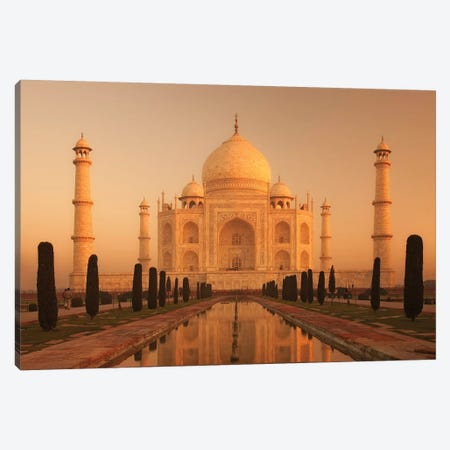 India Agra Taj Mahal III Canvas Print #DCL37} by David Clapp Canvas Print