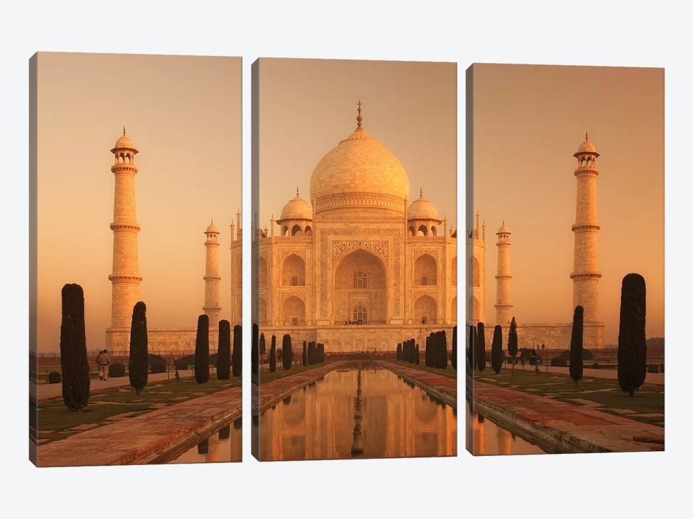India Agra Taj Mahal III by David Clapp 3-piece Art Print