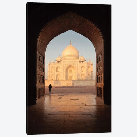 India Agra Taj Mahal V Canvas Print #DCL38} by David Clapp Canvas Art
