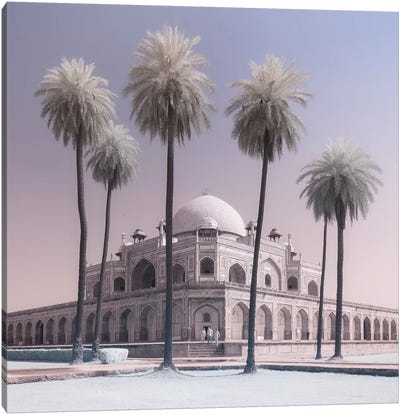India Delhi Humayun's Tomb II Canvas Art Print - David Clapp Photography Limited