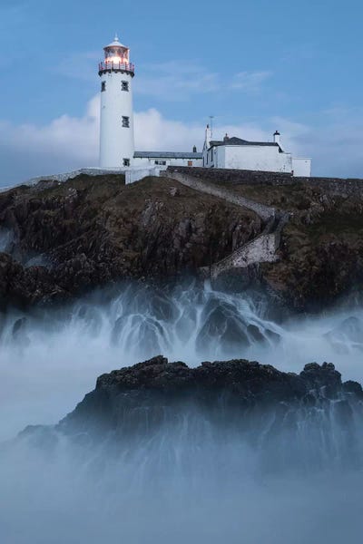 David Clapp: Ireland Lighthouse Fanad XI by David Clapp