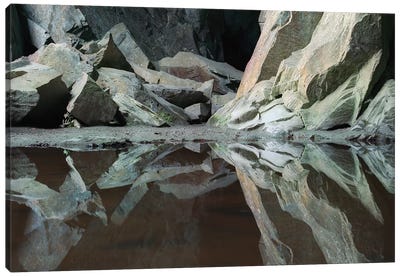 Lake Quarry Cathedral XXI Canvas Art Print - David Clapp Photography Limited