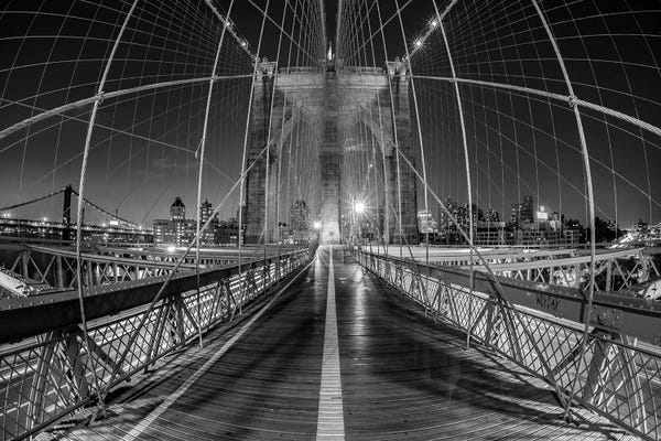 David Clapp: New York Brooklyn Bridge VI by David Clapp