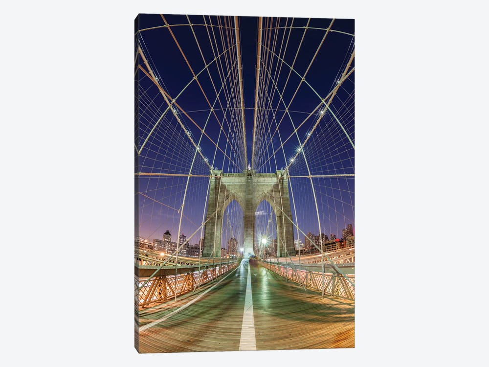New York Brooklyn Bridge VII by David Clapp 1-piece Canvas Wall Art