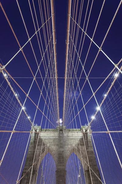 Industrial: New York Brooklyn Bridge XIII by David Clapp