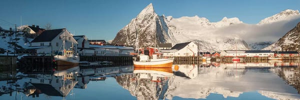 Snowy Mountains: Norway Lofoten Hamnøy IV by David Clapp