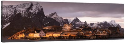Norway Lofoten Sakrisoya III Canvas Art Print - David Clapp Photography Limited