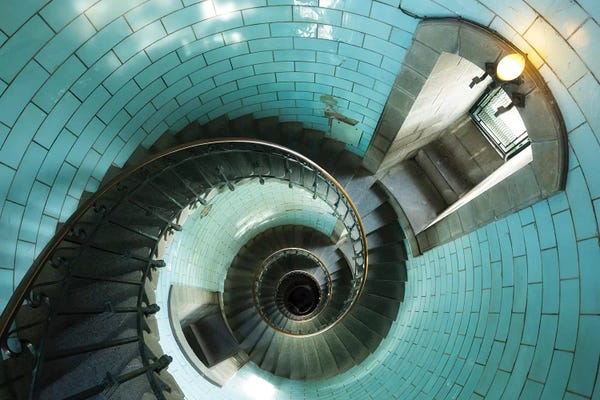 Staircases: Brittany, Penmarc'h Eckmühl VI by David Clapp