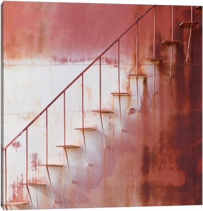 Utah Fredonia Factory VI Canvas Art Print - Stairs & Staircases
