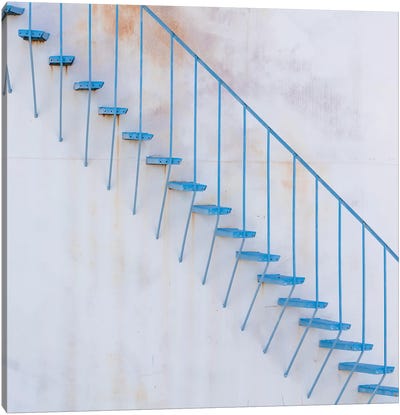 Utah Fredonia Factory XI Canvas Art Print - Stairs & Staircases