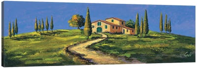Casolare in Toscana Canvas Art Print