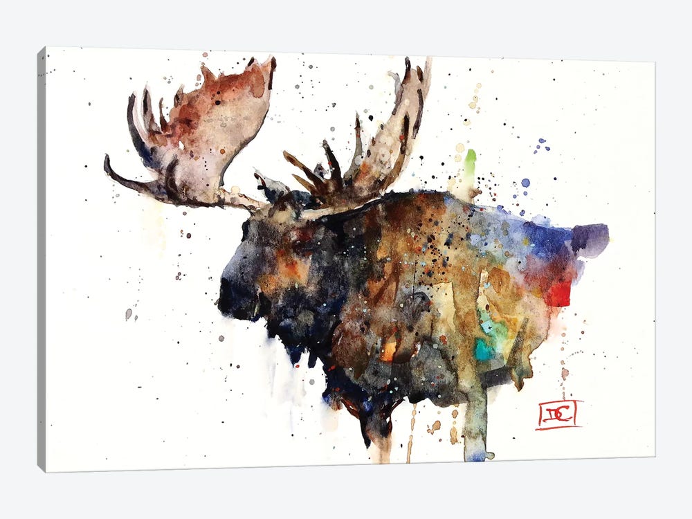 Northern Bull by Dean Crouser 1-piece Canvas Artwork