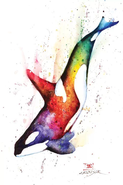 Orca by Dean Crouser wall art