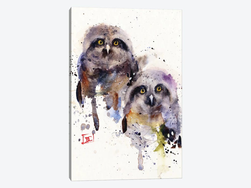Owlets by Dean Crouser 1-piece Art Print