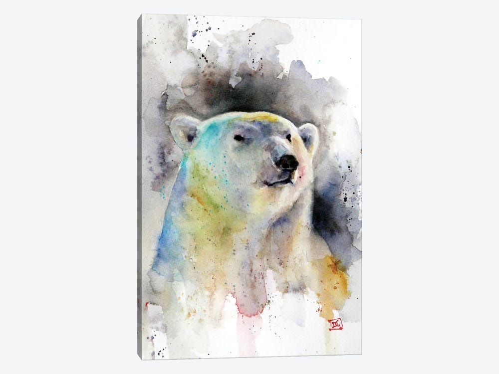 Polar Bear by Dean Crouser 1-piece Canvas Wall Art