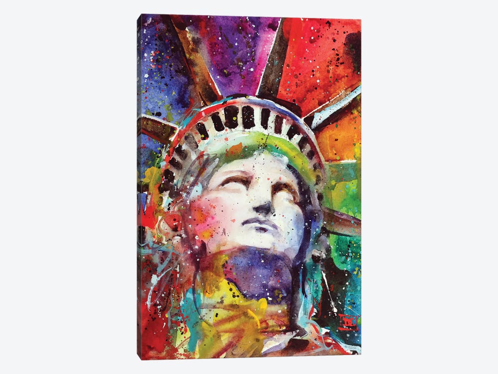 Statue Of Liberty by Dean Crouser 1-piece Canvas Art