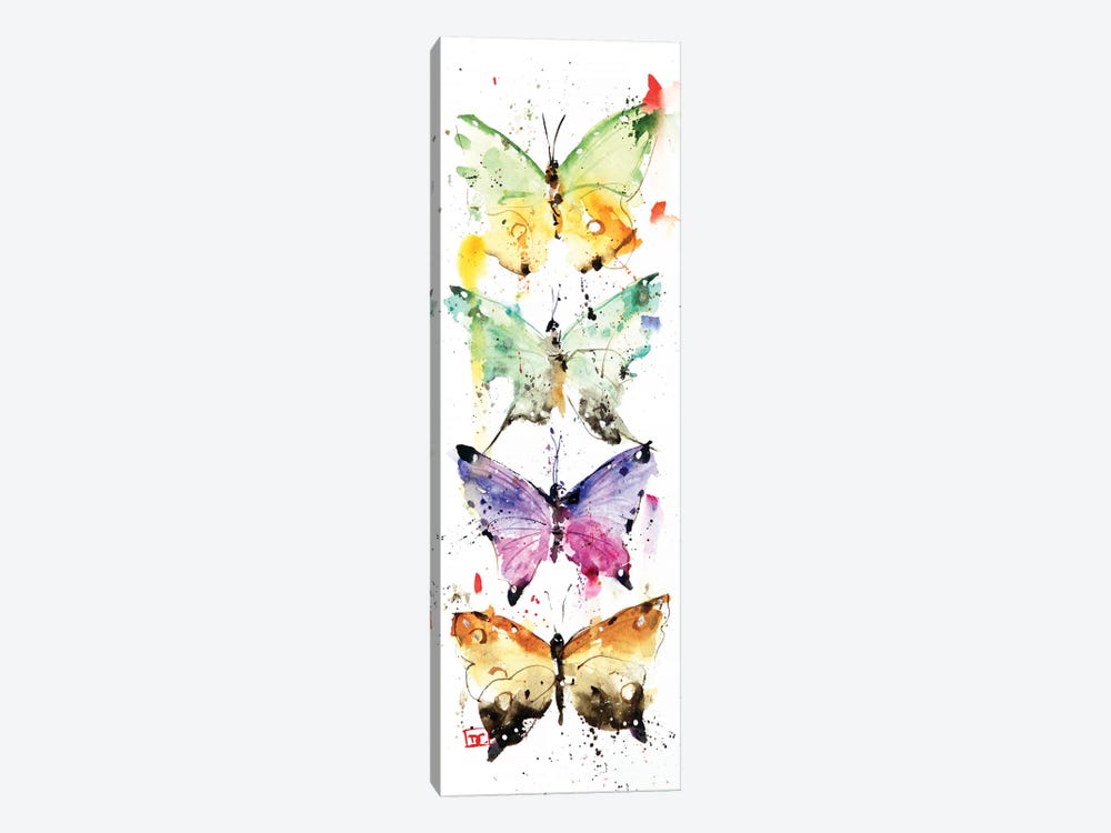 4 Butterflies by Dean Crouser 1-piece Canvas Art