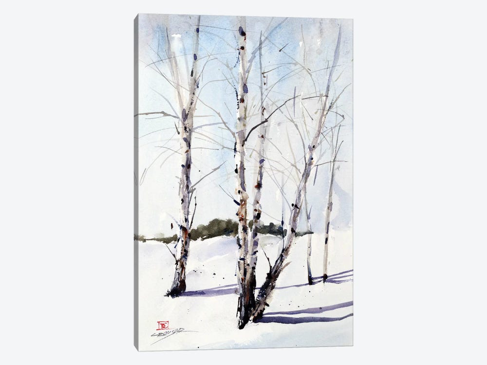 Birch Trees by Dean Crouser 1-piece Canvas Art Print