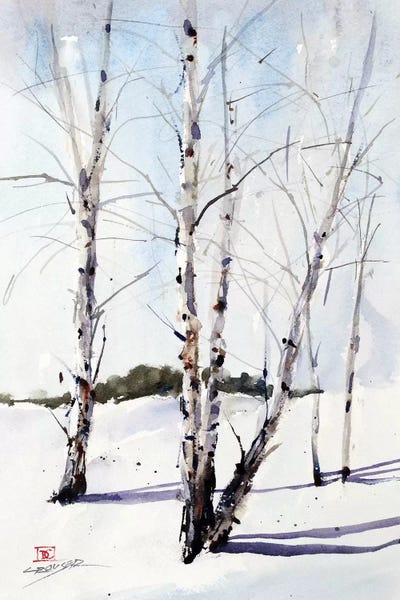 Subtle Landscapes: Birch Trees by Dean Crouser
