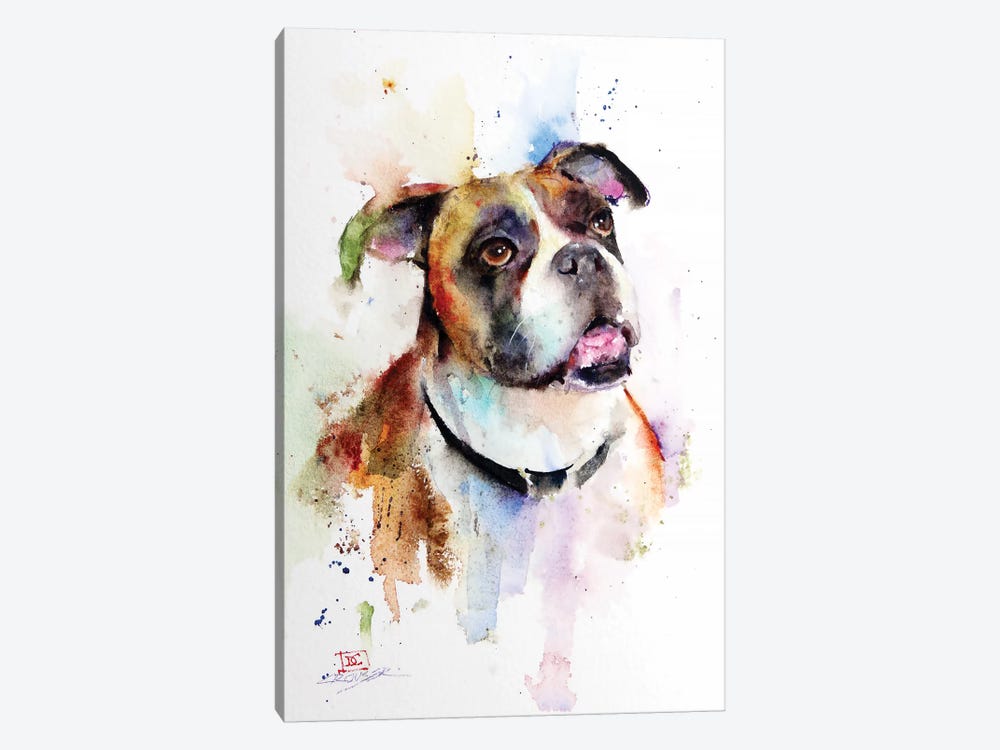 Boxer by Dean Crouser 1-piece Canvas Art Print