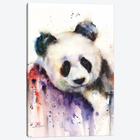 Panda Canvas Print #DCR136} by Dean Crouser Canvas Art